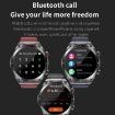 ET450 Smart Watch, 1.39" IP67 Waterproof, ECG/Glucose, Red Band - 5