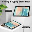 Blackview Tab 12/12 Pro Frosted Smart Leather Case (Apricot) - 4