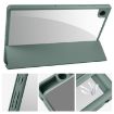 Samsung Galaxy Tab A8 Dark Green 3-Fold Acrylic Leather Case - 4