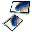 Samsung Galaxy Tab A8 Green 3-Fold Acrylic Smart Leather Case - 3