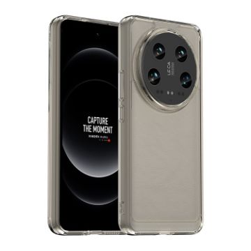Xiaomi 14 Ultra Candy Series Transparent Grey TPU Phone Case - 1