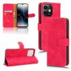 Ulefone Note 16 Pro Rose Red Magnetic Flip Leather Phone Case - 1