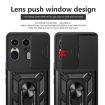 Motorola Edge 50 Ultra Red TPU+PC Phone Case with Sliding Camera Cover - 4