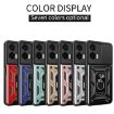 Moto G35 5G Global Case Black: Sliding Camera Cover TPU+PC - 2