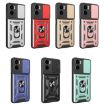 Moto G05 Case: Sliding Camera Cover, TPU+PC, Black - 2