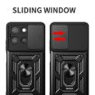 Moto G 2025 Red TPU+PC Case with Sliding Camera Cover - 4