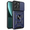 Moto G Power 2025 Case with Sliding Camera Cover - Blue TPU+PC - 1