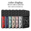 Moto G Power 2025 Case with Sliding Camera Cover - Blue TPU+PC - 2