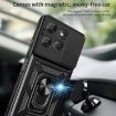 Moto G Power 2025 Case with Sliding Camera Cover - Blue TPU+PC - 6