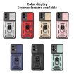 Moto G 5G 2024 Red TPU+PC Case with Sliding Camera Cover - 2
