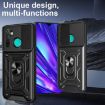 Realme 5 Pro Sliding Camera Cover TPU Hybrid Case (Black) - 2