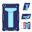 Samsung Galaxy Tab A8.0 T-shaped Shockproof Case (Navy+Blue) - 1