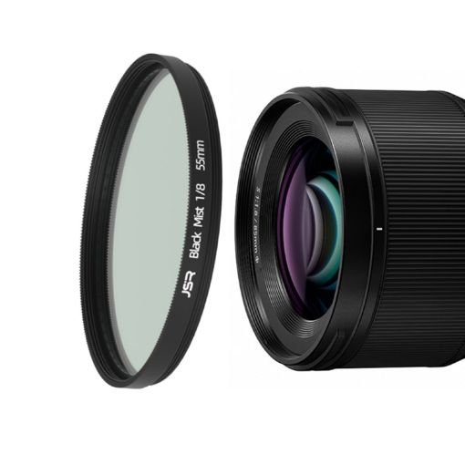 JSR 55mm Black Mist Camera Lens Filter (1/8 Filter) - 1