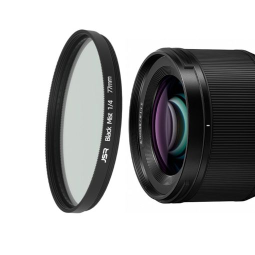 JSR 77mm Black Mist Camera Lens Filter (1/4 Filter) - 1