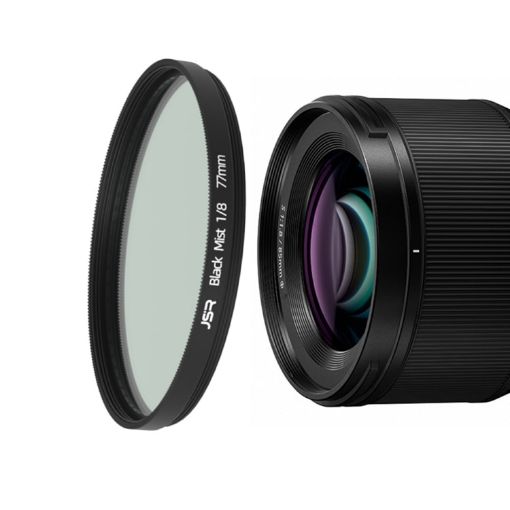 JSR 77mm Black Mist Camera Lens Filter (1/8) - 1