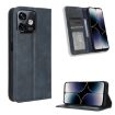 Ulefone Note 16 Pro Blue Retro Leather Magnetic Phone Case - 1