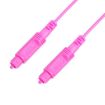 5m EMK Pink Digital Audio Optical Fiber Speaker Cable OD2.2mm - 1