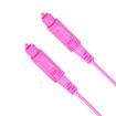 5m EMK Pink Digital Audio Optical Fiber Speaker Cable OD2.2mm - 2