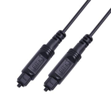 8m EMK Digital Audio Optical Fiber Cable OD2.2mm (Black) - 1