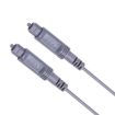8m EMK OD2.2mm Silver Grey Digital Audio Optical Fiber Cable - 2