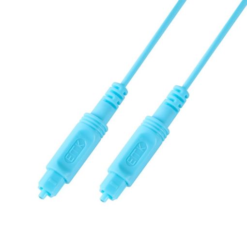 Sky Blue 30m EMK Digital Audio Optical Fiber Cable OD2.2mm - 1