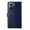 OPPO A5x 4G/5G Y-Pattern Flip Leather Phone Case (Blue) - 3