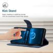OPPO A5x 4G/5G Global Blue Leather Embossed Phone Case - 4