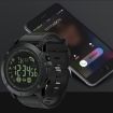 SPOVAN PR1 Blue Waterproof Luminous Bluetooth Smart Watch - 4
