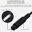25m EMK OD4.0mm Square Port Digital Audio Optical Cable (Silver Grey) - 5