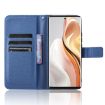 Ulefone Note 17 Pro Blue Leather Phone Case with Diamond Texture - 4