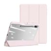 Samsung Galaxy Tab S9+ Pink Antiskid Leather Tablet Case by DUX DUCIS - 2