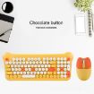 QW05 Mixed Color 2.4G Wireless Keyboard Mouse Set - Purple - 5