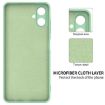 Samsung Galaxy A07 Green Liquid Silicone Dropproof Case - 6