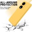 For Honor 90 Yellow Liquid Silicone Dropproof Phone Case - 3