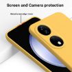 For Honor 90 Yellow Liquid Silicone Dropproof Phone Case - 6