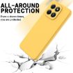 For Honor X6b 4G Yellow Dropproof Silicone Phone Case - 5