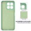 For Honor X6b 4G Green Silicone Dropproof Full Coverage Case - 6