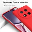For Honor Magic7 Lite Red Liquid Silicone Dropproof Phone Case - 4