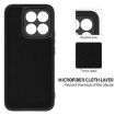 For Honor X8c 4G Black Full Coverage Silicone Phone Case - 6