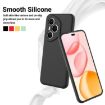 For Honor 400 Pro Global Black Liquid Silicone Phone Case - 3