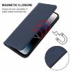 Ulefone Note 16 Pro Blue Leather Phone Case with Magnetic Closure - 5
