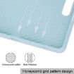 Samsung Galaxy Tab S9+ Light Blue TPU Leather Case with Pen Slot - 5