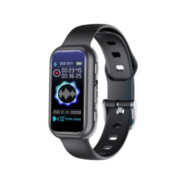 JNN S16 Smart Bluetooth MP3 Voice Control Bracelet, 32GB Memory - 1