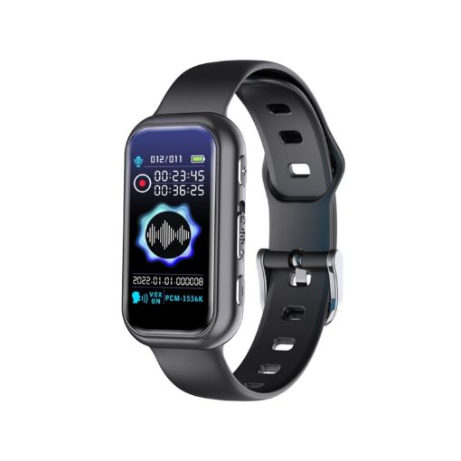 JNN S16 Smart Bluetooth MP3 Voice Control Bracelet, 32GB Memory - 1
