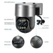 ESCAM G03 2x4MP Dual Lens 8X Zoom WiFi Camera US Plug - 4