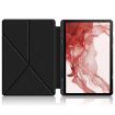 Samsung Galaxy Tab S9+ Black Cloth Texture Leather Case - 2