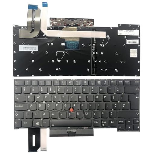 Lenovo Thinkpad T490S 20NX 20NY UK Laptop Keyboard - 1