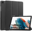 Samsung Galaxy Tab A9 Leather Case, Black 3-Fold Holder - 1