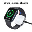 Black Magnetic Type-C Charger for Apple Watch - 3