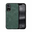 OPPO A78 4G Green Magnetic Leather Phone Case - 1